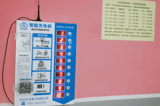 麗發新城-云付充共享充電站